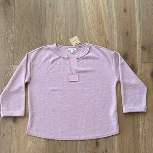Blu Pepper Lavender Knit Top